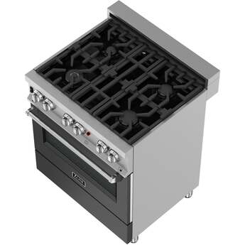 Z Line ZLINE RASBLM30 30 Inch Black Matte Gas Freestanding Range — thumbnail 31