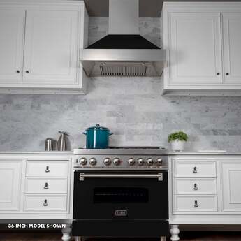 Z Line ZLINE RASBLM30 30 Inch Black Matte Gas Freestanding Range — thumbnail 37