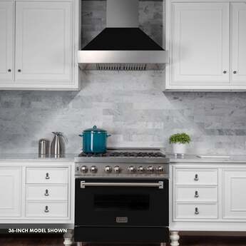 Z Line ZLINE RASBLM30 30 Inch Black Matte Gas Freestanding Range — thumbnail 38