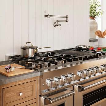 Z Line ZLINE RASN48 48 Inch Snow Stainless Steel Dual Fuel Convection Double Oven Frees — thumbnail 14