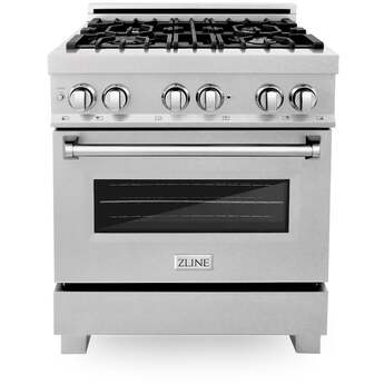 Z Line ZLINE RASSN30 30 Inch Snow Stainless Steel Gas  Freestanding Range — thumbnail 11
