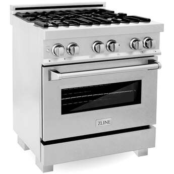 Z Line ZLINE RASSN30 30 Inch Snow Stainless Steel Gas  Freestanding Range — thumbnail 15