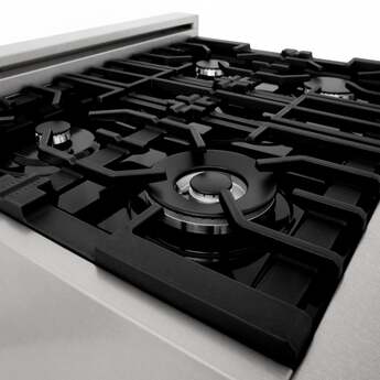 Z Line ZLINE RASSN30 30 Inch Snow Stainless Steel Gas  Freestanding Range — thumbnail 21