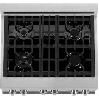 Z Line ZLINE RASSN30 30 Inch Snow Stainless Steel Gas  Freestanding Range — thumbnail 32