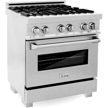 Z Line ZLINE RASSN30 30 Inch Snow Stainless Steel Gas  Freestanding Range — thumbnail 34