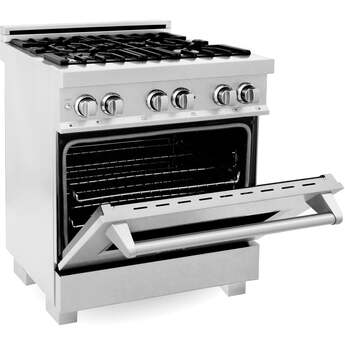 Z Line ZLINE RASSN30 30 Inch Snow Stainless Steel Gas  Freestanding Range — thumbnail 36