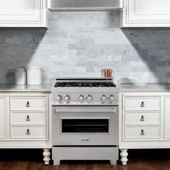 Z Line ZLINE RASSN30 30 Inch Snow Stainless Steel Gas  Freestanding Range — thumbnail 45