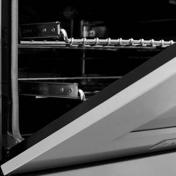 Z Line ZLINE RASSN36 36 Inch Snow Stainless Steel Gas Convection Freestanding Range — thumbnail 3