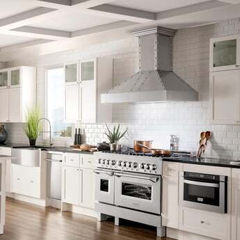 Z Line ZLINE RASSN48 48 Inch Snow Stainless Steel Dual Fuel Double Oven Freestanding Ra — thumbnail 20