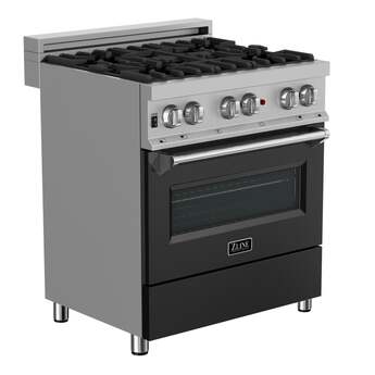 Z Line ZLINE RASSNBR30 30 Inch DuraSnow Stainless Steel Dual Fuel Freestanding Range, i — thumbnail 33