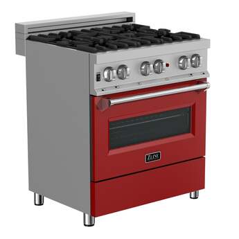 Z Line ZLINE RASSNBR30 30 Inch DuraSnow Stainless Steel Dual Fuel Freestanding Range, i — thumbnail 39