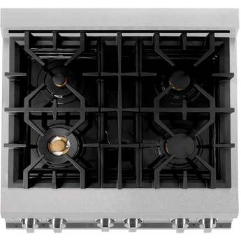 Z Line ZLINE RASSNBR30 30 Inch DuraSnow Stainless Steel Dual Fuel Freestanding Range, i — thumbnail 49