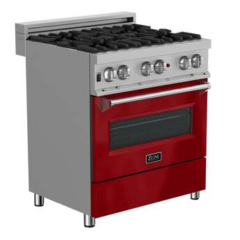 Z Line ZLINE RASSNBR36 36 Inch DuraSnow Stainless Steel Dual Fuel Freestanding Range, i — thumbnail 20