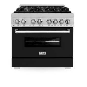 Z Line ZLINE RASSNBR36 36 Inch DuraSnow Stainless Steel Dual Fuel Freestanding Range, i — thumbnail 34