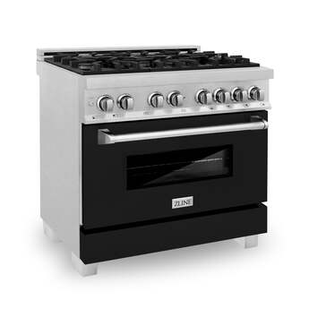 Z Line ZLINE RASSNBR36 36 Inch DuraSnow Stainless Steel Dual Fuel Freestanding Range, i — thumbnail 35