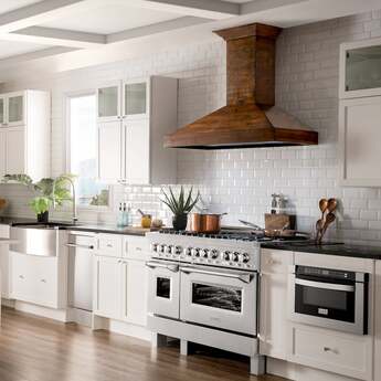 Z Line ZLINE RASSNBR48 48 Inch DuraSnow Stainless Steel Dual Fuel Freestanding Range, i — thumbnail 13