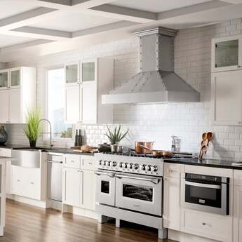 Z Line ZLINE RASSNBR48 48 Inch DuraSnow Stainless Steel Dual Fuel Freestanding Range, i — thumbnail 39