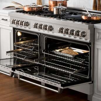 Z Line ZLINE RASSNBR60 60 Inch Natural Gas, Dual Fuel Double Oven Freestanding Range i — thumbnail 23