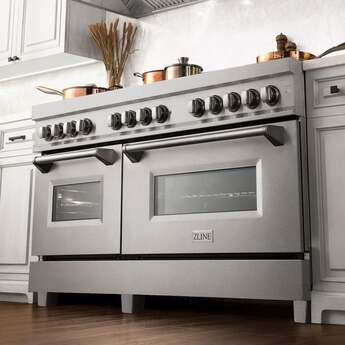 Z Line ZLINE RASSNBR60 60 Inch Natural Gas, Dual Fuel Double Oven Freestanding Range i — thumbnail 5