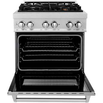 Z Line ZLINE RASWM30 30 Inch White Matte Gas  Freestanding Range — thumbnail 16