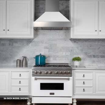Z Line ZLINE RASWM30 30 Inch White Matte Gas  Freestanding Range — thumbnail 33