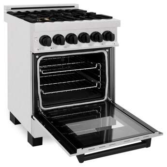 Z Line ZLINE RASZSN24G Autograph Edition Series 24 Inch Dual Fuel Freestanding Range