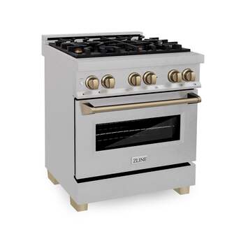 Z Line ZLINE RASZSN30MB Autograph Edition Series 30 Inch Natural Gas, Dual Fuel Freesta — thumbnail 14