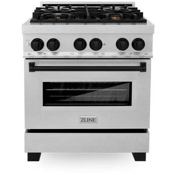 Z Line ZLINE RASZSN30MB Autograph Edition Series 30 Inch Natural Gas, Dual Fuel Freesta — thumbnail 4