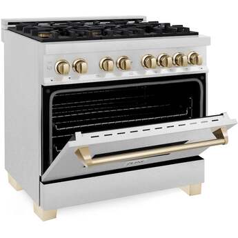 Z Line ZLINE RASZSN36G Autograph Edition Series 36 Inch Natural Gas, Dual Fuel Freestan — thumbnail 8