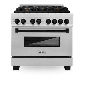 Z Line ZLINE RASZSN36MB Autograph Edition Series 36 Inch Natural Gas, Dual Fuel Freesta — thumbnail 10