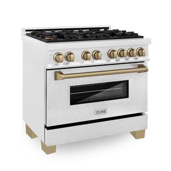 Z Line ZLINE RASZSN36MB Autograph Edition Series 36 Inch Natural Gas, Dual Fuel Freesta — thumbnail 4