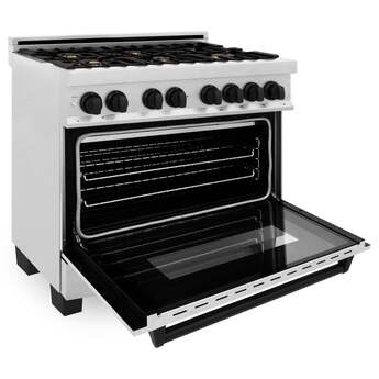 Z Line ZLINE RASZSN36MB Autograph Edition Series 36 Inch Natural Gas, Dual Fuel Freesta — thumbnail 5