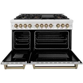 Z Line ZLINE RASZSN48CB Autograph Edition Series 48 Inch Natural Gas, Dual Fuel Double — thumbnail 3