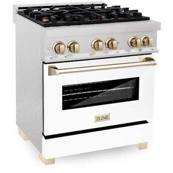 Z Line ZLINE RASZWM30G Autograph Edition Series 30 Inch Natural Gas, Dual Fuel Freestan — thumbnail 5