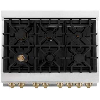 Z Line ZLINE RASZWM36CB Autograph Edition Series 36 Inch Natural Gas, Dual Fuel Freesta — thumbnail 10