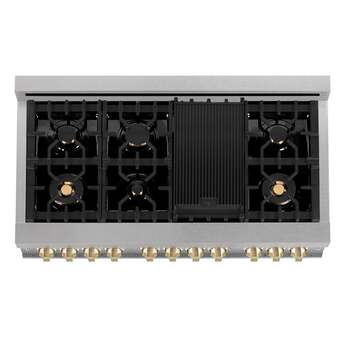 Z Line ZLINE RASZWM48MB Autograph Edition Series 48 Inch Natural Gas, Dual Fuel Double — thumbnail 12