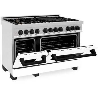 Z Line ZLINE RASZWM48MB Autograph Edition Series 48 Inch Natural Gas, Dual Fuel Double — thumbnail 17
