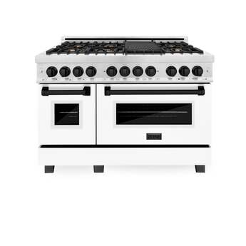 Z Line ZLINE RASZWM48MB Autograph Edition Series 48 Inch Natural Gas, Dual Fuel Double — thumbnail 2