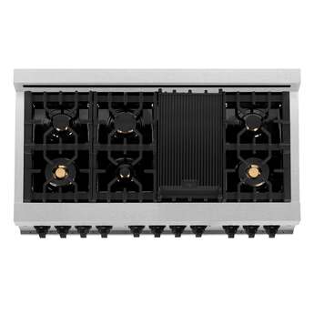 Z Line ZLINE RASZWM48MB Autograph Edition Series 48 Inch Natural Gas, Dual Fuel Double — thumbnail 27