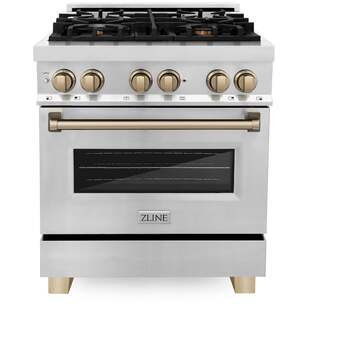 Z Line ZLINE RAZ30CB Autograph Edition Series 30 Inch Natural Gas, Dual Fuel Freestandi — thumbnail 4