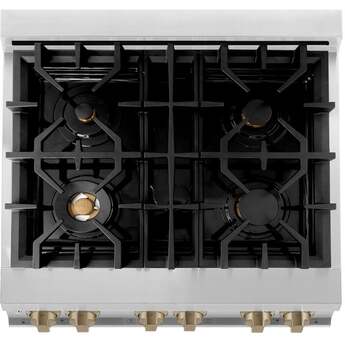 Z Line ZLINE RAZ30CB Autograph Edition Series 30 Inch Natural Gas, Dual Fuel Freestandi — thumbnail 7