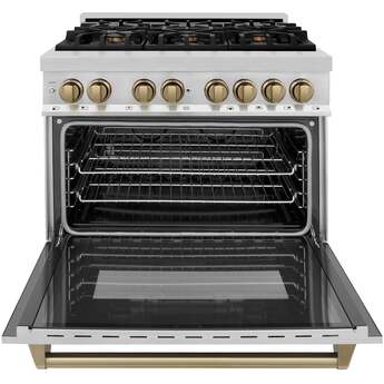 Z Line ZLINE RAZ36CB Autograph Edition Series 36 Inch Natural Gas, Dual Fuel Freestandi — thumbnail 11