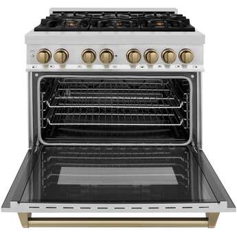 Z Line ZLINE RAZ36CB Autograph Edition Series 36 Inch Natural Gas, Dual Fuel Freestandi — thumbnail 17