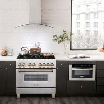 Z Line ZLINE Autograph Edition Series 36 Inch Dual Fuel Natural Gas Freestanding Range, — thumbnail 17