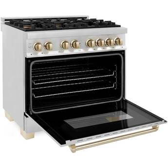 Z Line ZLINE Autograph Edition Series 36 Inch Dual Fuel Natural Gas Freestanding Range, — thumbnail 20