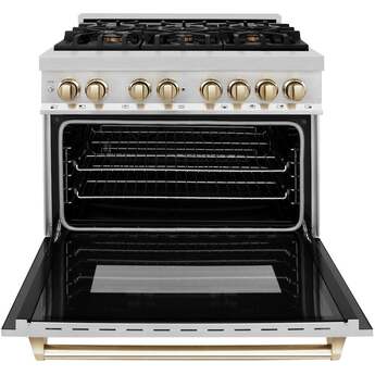Z Line ZLINE Autograph Edition Series 36 Inch Dual Fuel Natural Gas Freestanding Range, — thumbnail 31
