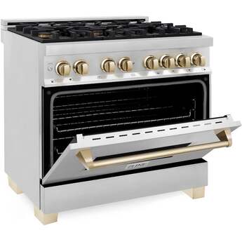 Z Line ZLINE Autograph Edition Series 36 Inch Dual Fuel Natural Gas Freestanding Range, — thumbnail 42