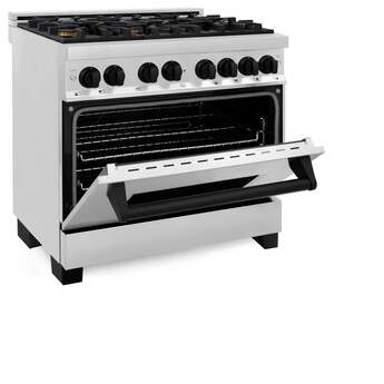 Z Line ZLINE Autograph Edition Series 36 Inch Dual Fuel Natural Gas Freestanding Range, — thumbnail 14