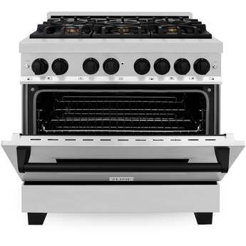 Z Line ZLINE Autograph Edition Series 36 Inch Dual Fuel Natural Gas Freestanding Range, — thumbnail 22