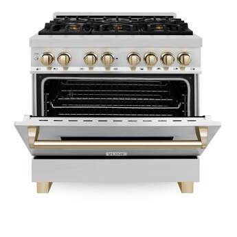 Z Line ZLINE Autograph Edition Series 36 Inch Dual Fuel Natural Gas Freestanding Range, — thumbnail 28
